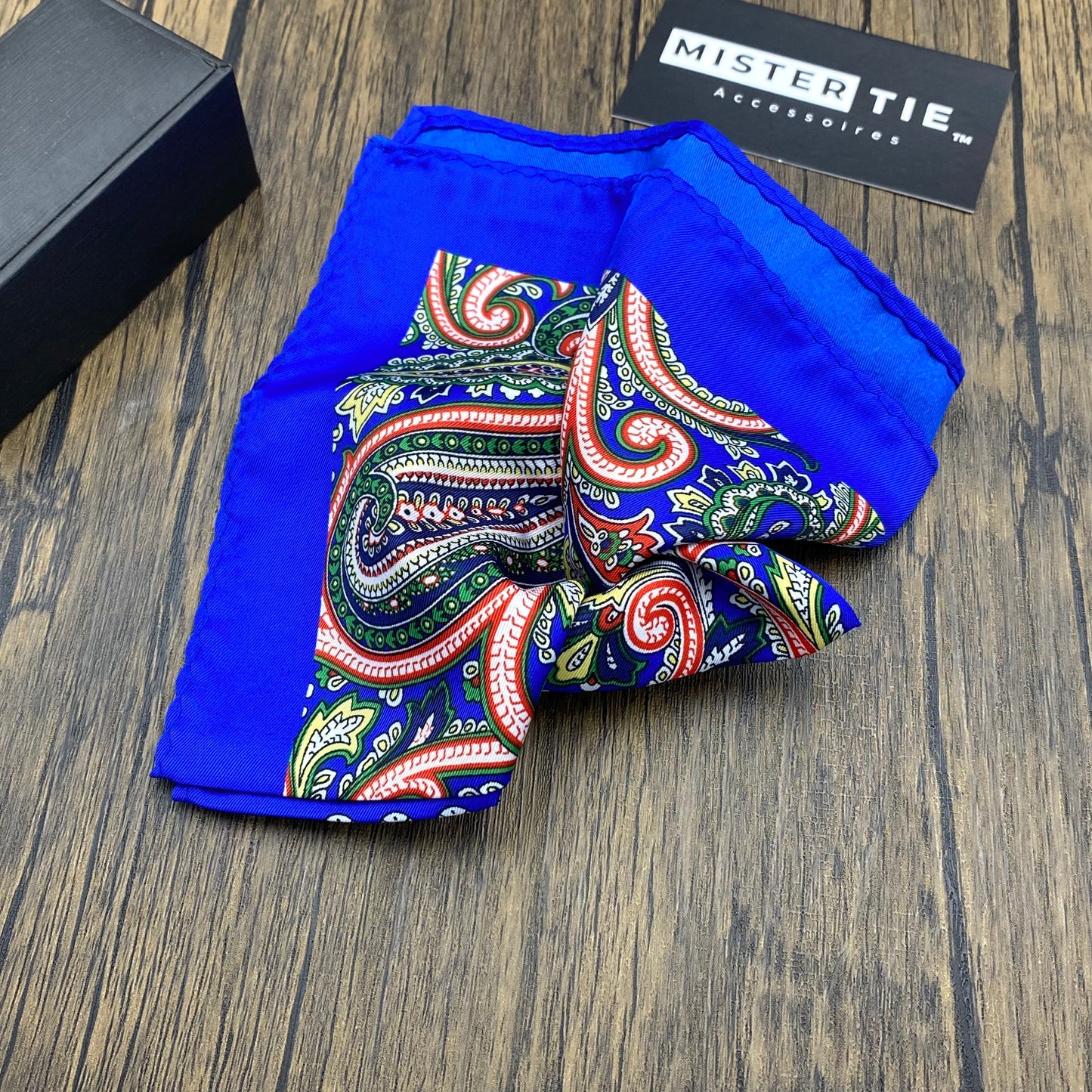 Pochette Fibre de soie - Bleu - 1001
