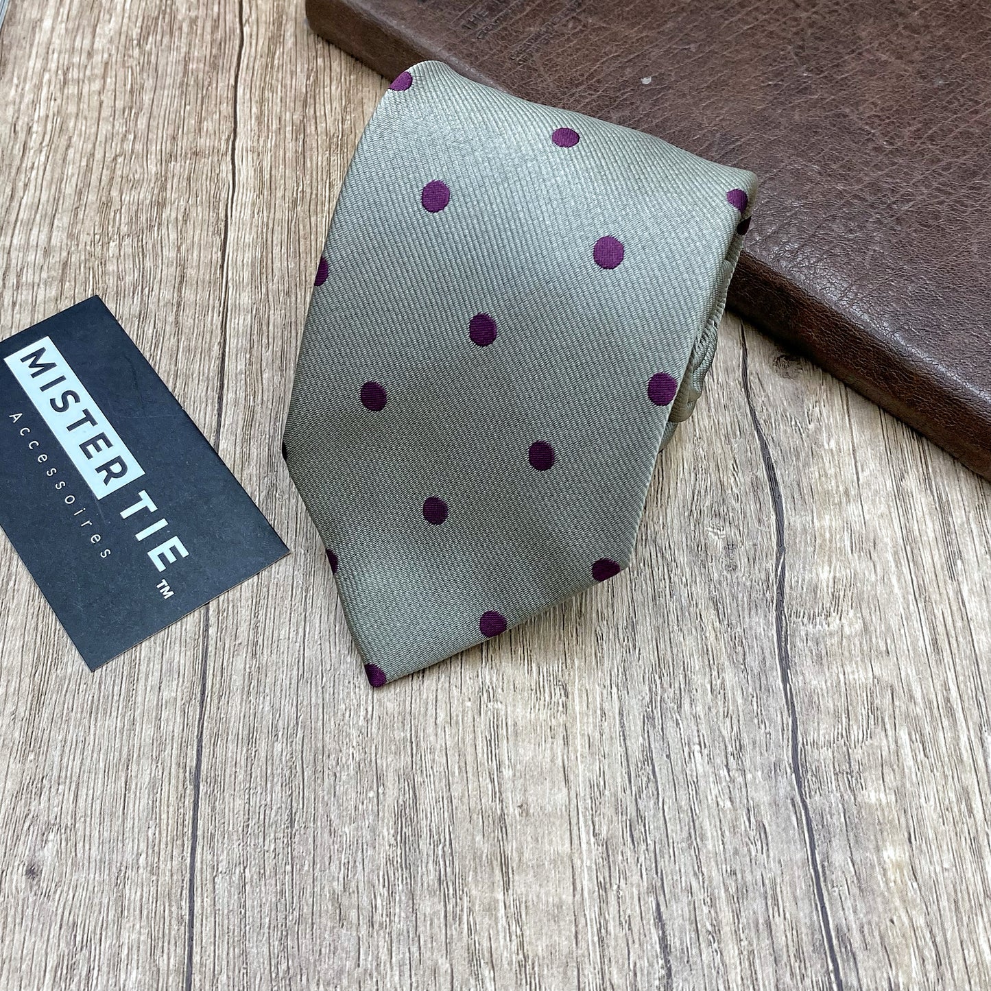 Cravate fibre de soie - 7.8cm | CR1024/1012