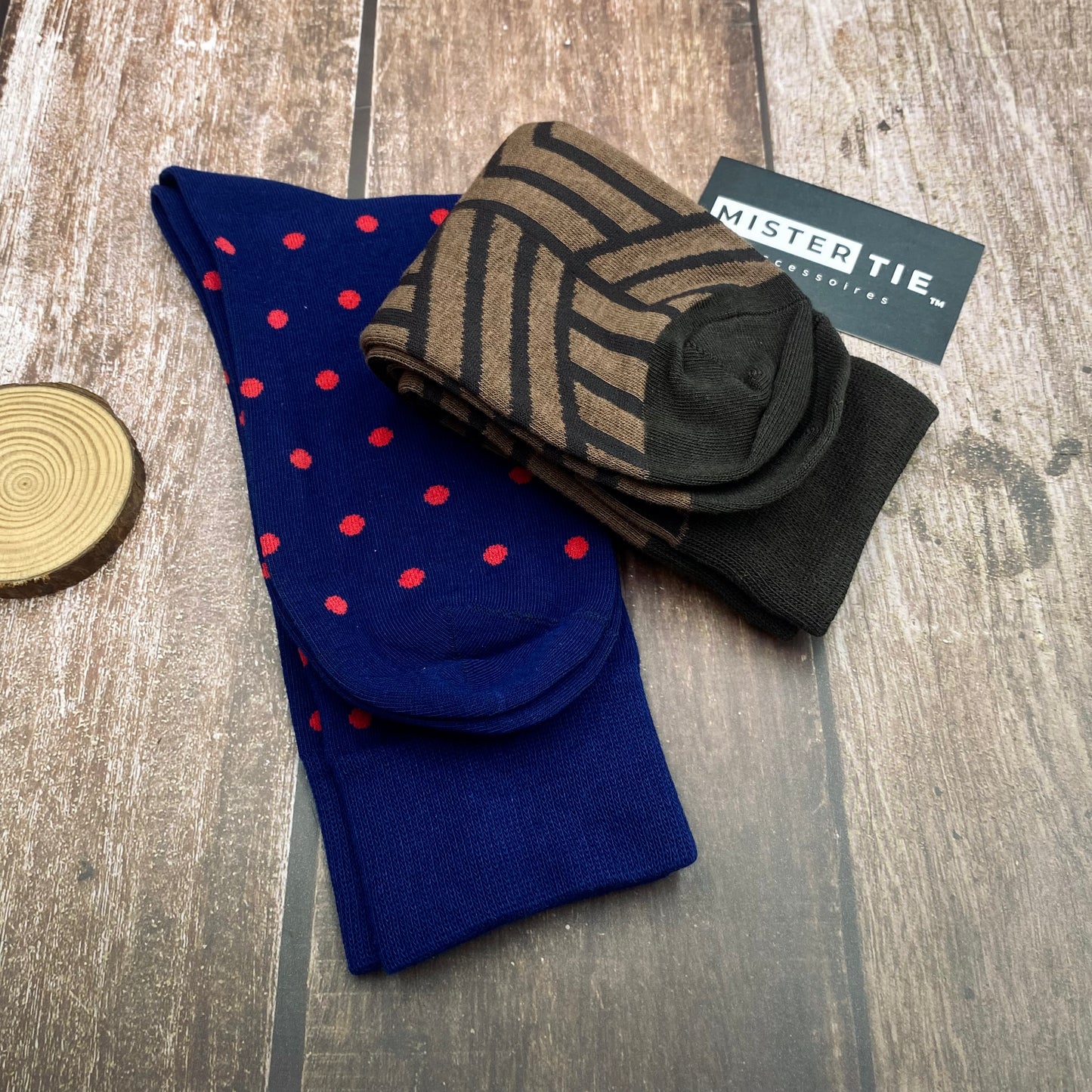 Pack Business™ - Lot de 2 chaussettes happy