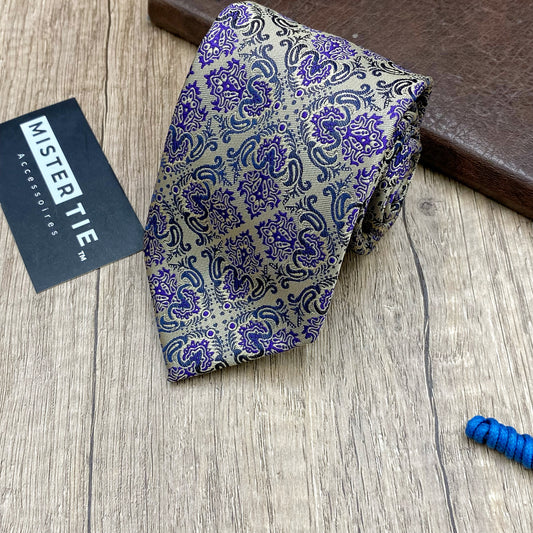 Cravate fibre de soie - 7.8cm | CR1024/1011