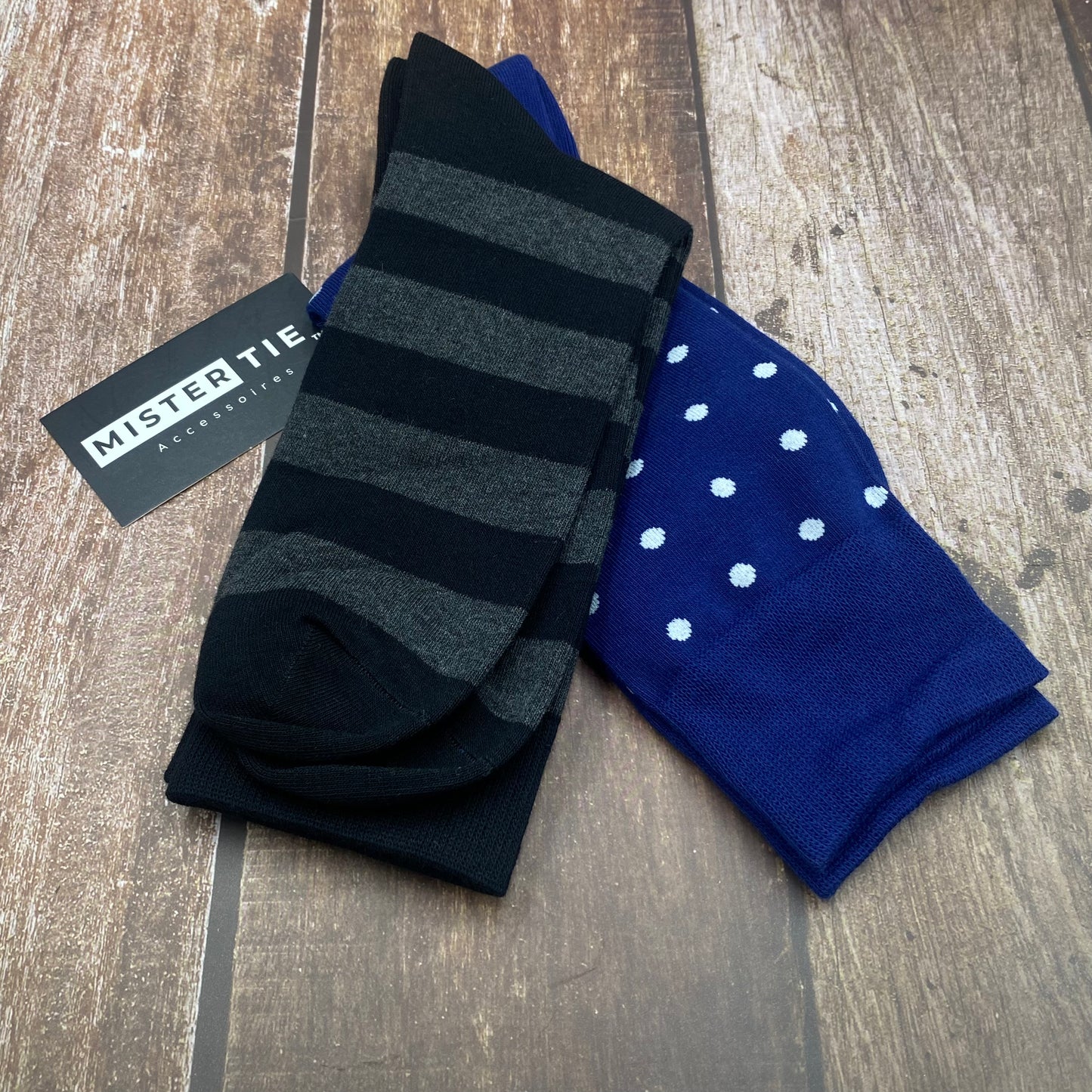 Lot de 2 Chaussettes Colorées homme - Pack Business™